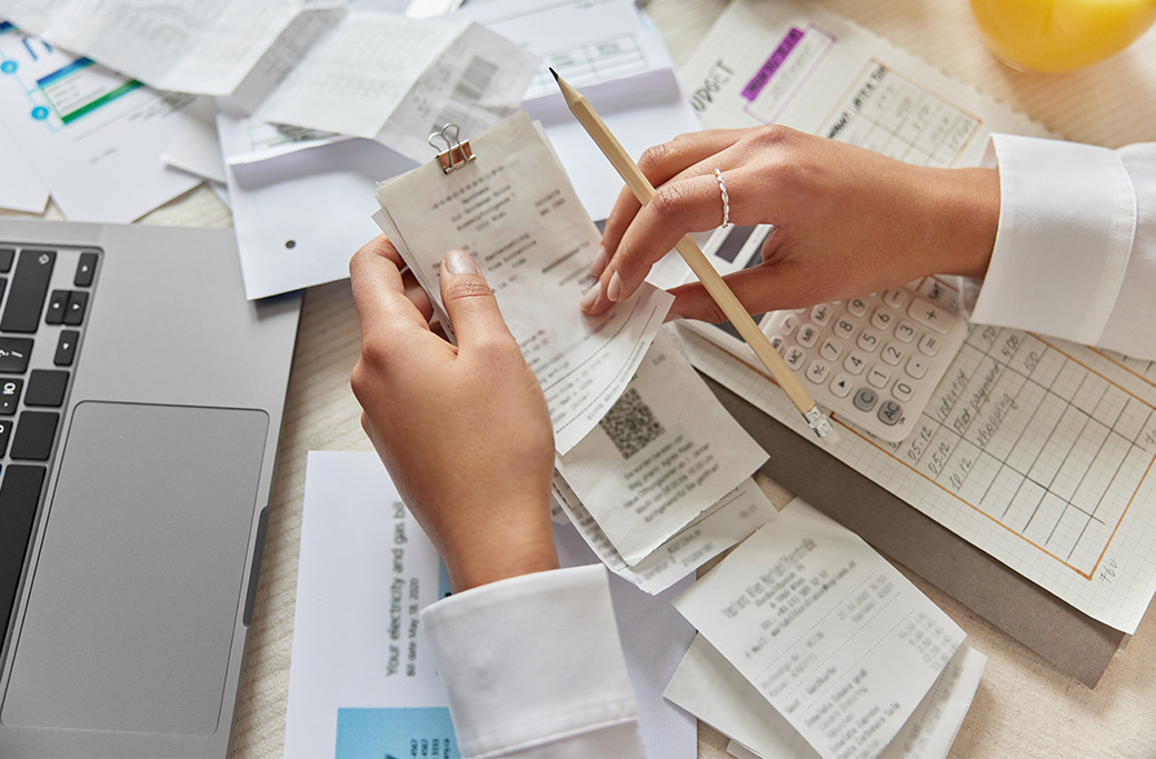 Mistake #2: Not Keeping Receipts and Proper Records